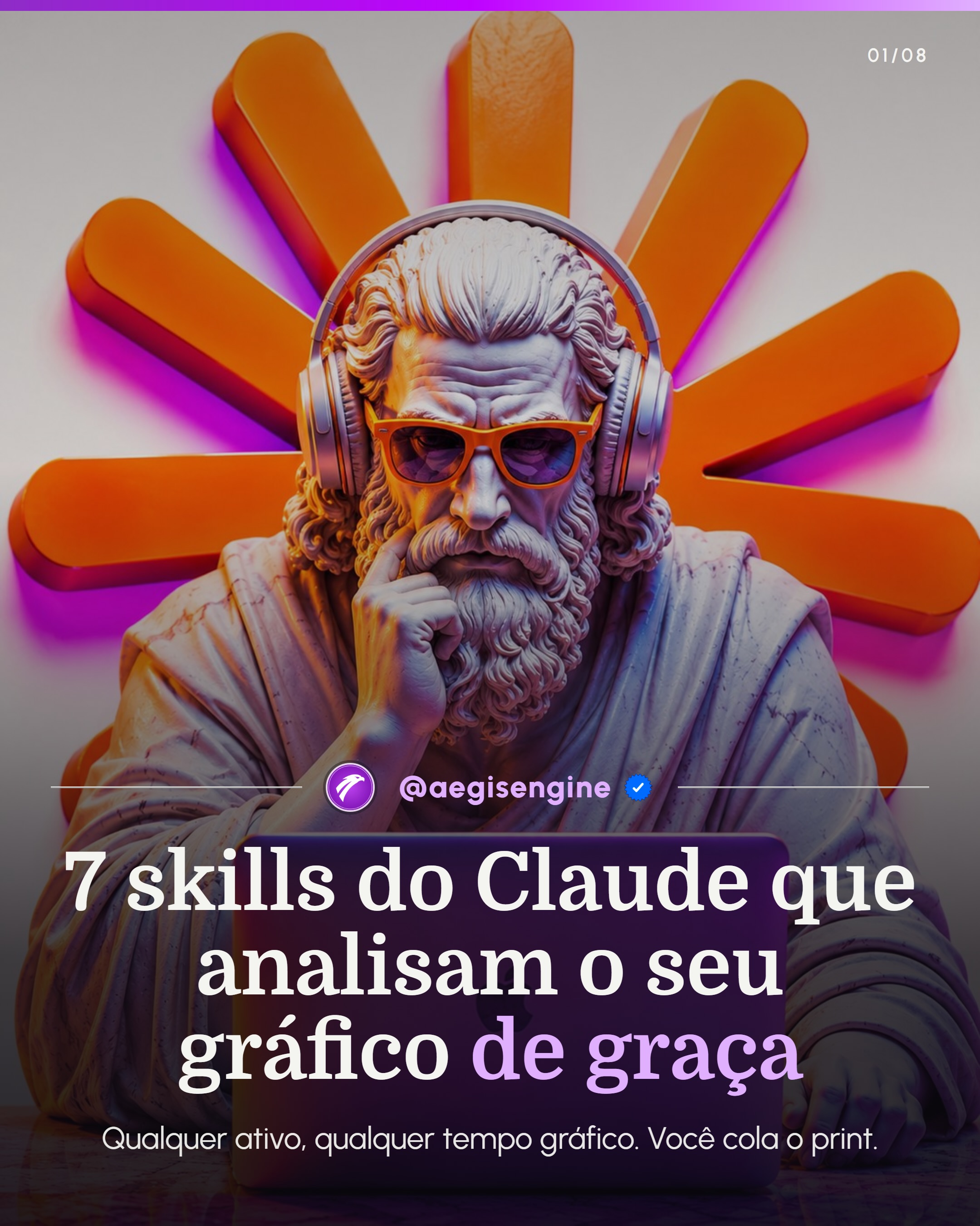 7 skills do Claude para analisar gráficos.